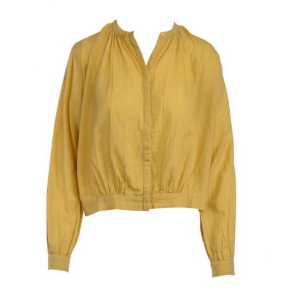 House Of Harlow 1960 Rowan Straw l long sleeve top - Picture 2 of 8